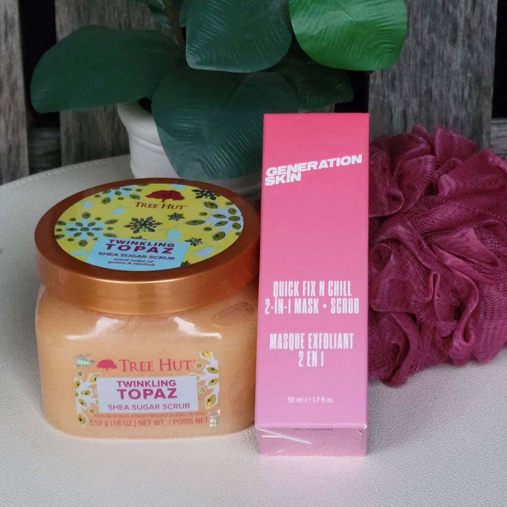 Generation Skin 2 in 1 Mask & Twinkling Topaz Shea Sugar Scrub - Picture 4 of 6